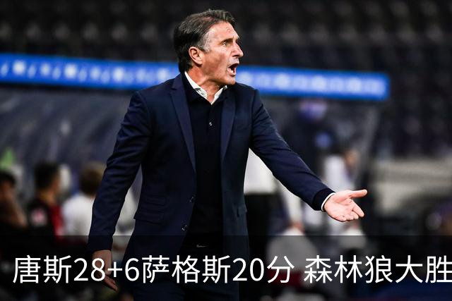 唐斯28+6萨格斯20分 森林狼大胜终结魔术连胜